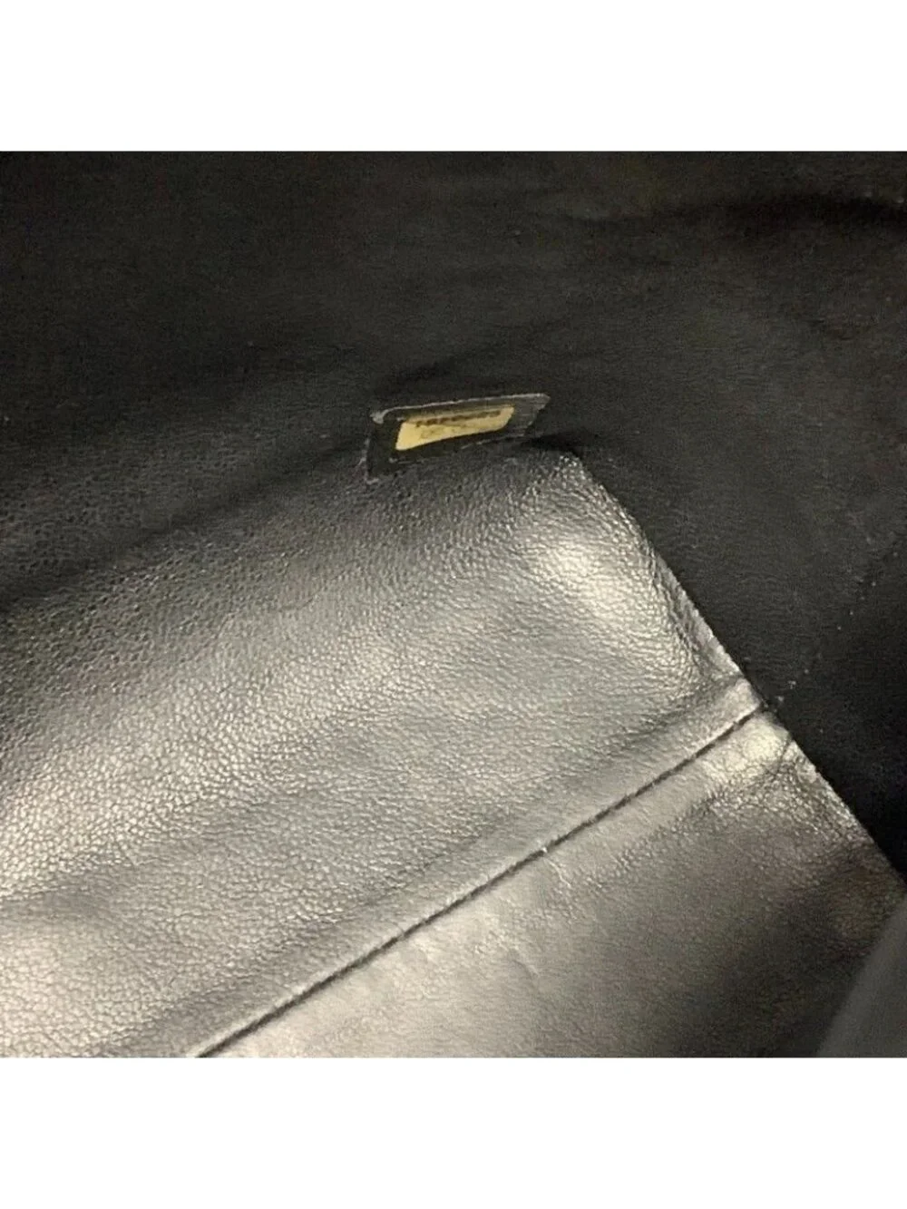 Chanel Bag Tote Black Silver Chain - Picture 7 of 10